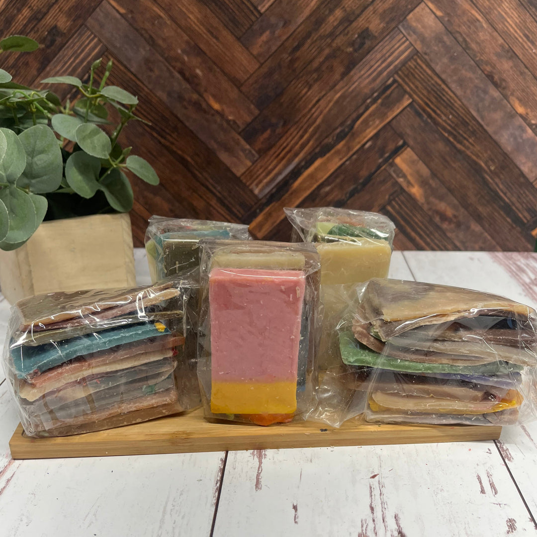 soap slices goat milk mystery midnight oils oap