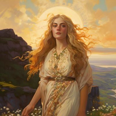 A'INE Goddess of the Summer Sun