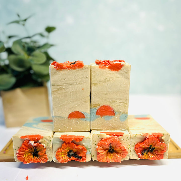 fruity paradise escape goat milk soap midnight oil soap