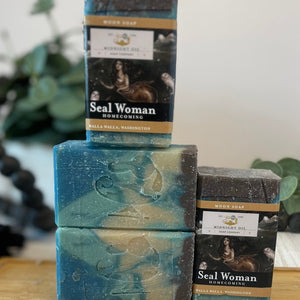 seal woman magic soul goat milk soap midngiht oil soap
