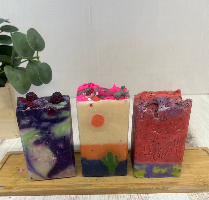 3 Bars MAY COLLECTION ~ all 3 Goat Milk Soap