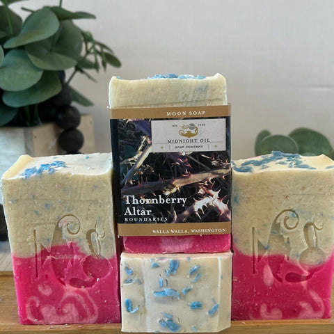 thornberry magic soul goat milk soap midnight oil soap