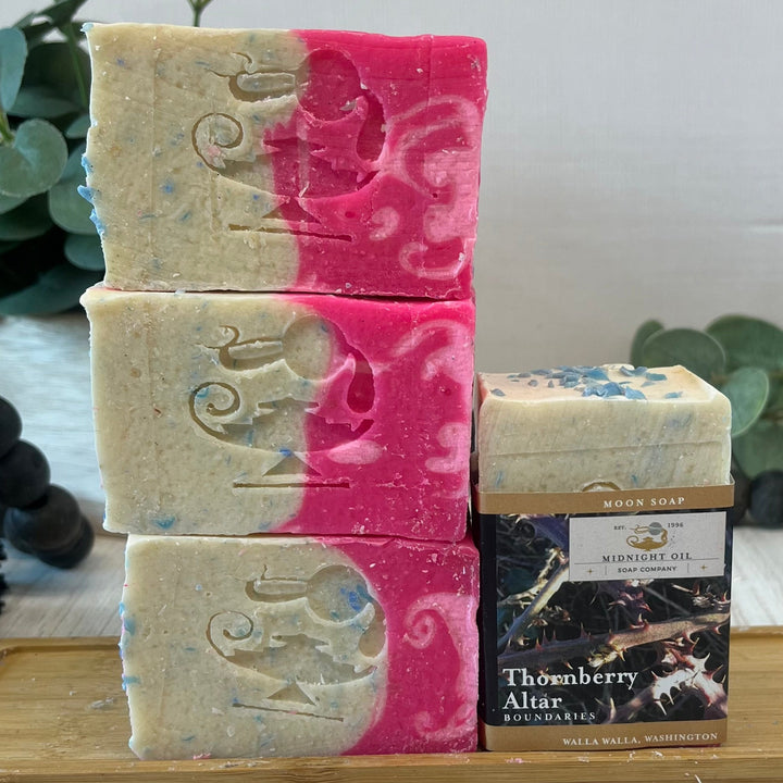 thornberry altar soaps for the soul midnight oil soap