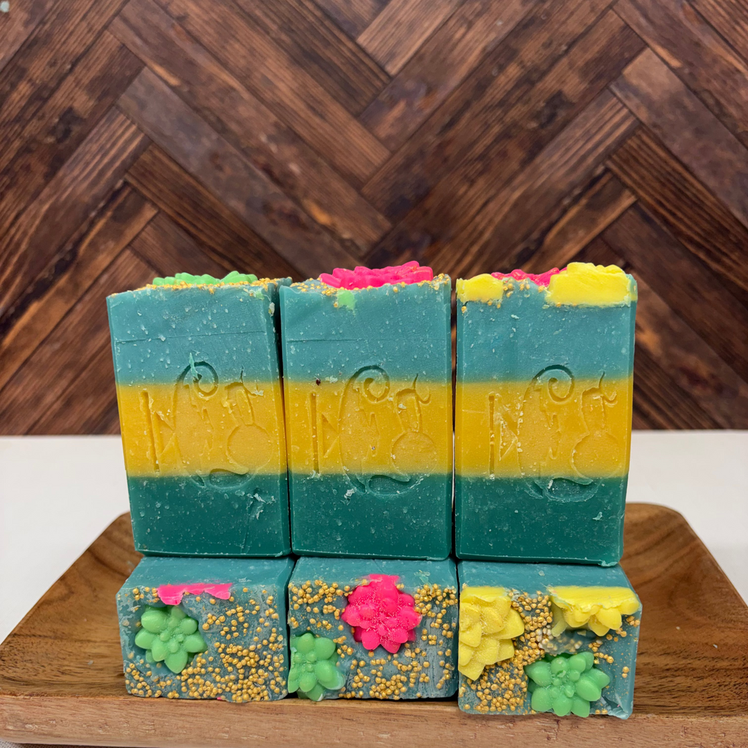 love orange blossom musk goat milk soap midnight oil soap summer soap