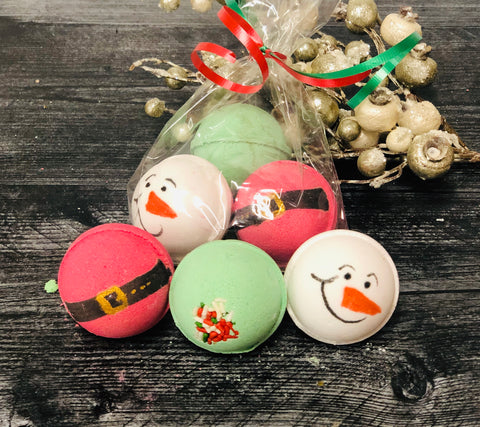 BAG OF CHEER (set of 3 Bath Bombs)